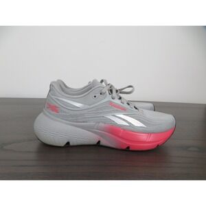 Reebok Zignition Shoes Womens 8.5 Gray Pink Mesh Running Sneakers Athletic Gym